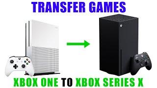 Transfer Xbox One Games to Xbox Series X [ How to Do Network Transfer Tutorial ]