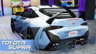 The TOYOTA SUPRA in GTA Online - Los Santos Tuners Update
