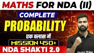 NDA Maths: Probability | NDA Shakti 2.0, 2024