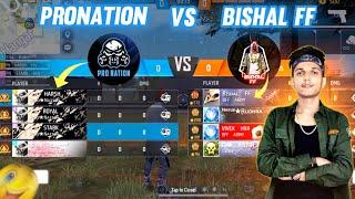 CAN I BROKE PN HARSH STREAK  || PRO NATION Vs BISHAL FF 