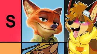 FURRY BAIT CARTOON CHARACTER TIER LIST!