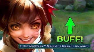 FINALLY!! A WANWAN BUFF? (old wanwan is back?)