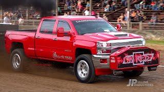 Full Pull Productions - Renegade Diesel 4x4 Trucks pulling at the 2024 - Diesel Days in Butler, PA