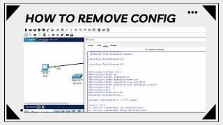 How to remove configuration in CISCO Switch? | CCNA | Networkforyou
