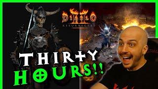 Over 30 Hours Hunting Griffons at Pindle and Terror Zones, Drop Highlights - Diablo 2 Resurrected