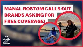 Manal Rostom Calls Out Brands Asking for Free Coverage!