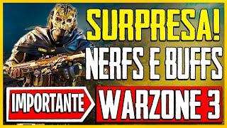 ATUALIZAÇÃO SURPRESA! NOVOS NERFS E BUFFS WARZONE SEASON 3