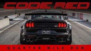 Shelby GT500 CODE RED Quarter Mile Run - 8.59s at 161 MPH! 