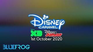 Disney Channels (UK) CLOSEDOWN COMPARISON - 01/10/2020