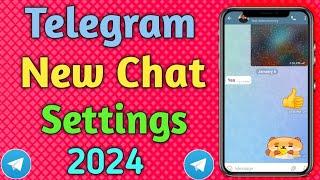 Telegram chat settings 2024 || Chat Settings in Telegram 2024