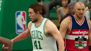 NBA 2K17 - PS4 - Washington Wizards vs Boston Celtics - CPU vs CPU - Full Game - Simulation Nation