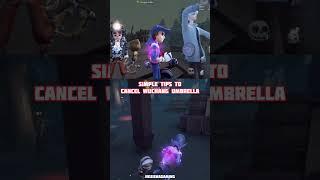 Magnet Trick to CANCEL Teleport Umbrella #IdentityV