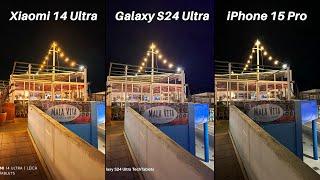 Xiaomi 14 Ultra Vs Galaxy S24 Ultra Vs iPhone 15 Pro Max Camera Comparison