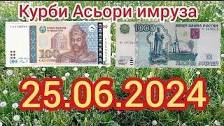 Курс рубл к сомоний#курби_асъор_имруз