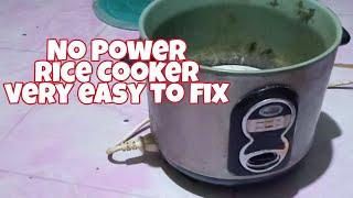 No Power Rice Cooker|Very easy to fix|FieldTech