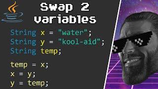 How to swap 2 variables (real life example) 