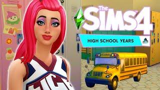 Let’s play with the new High School Expansion pack! // Sims 4 High School years