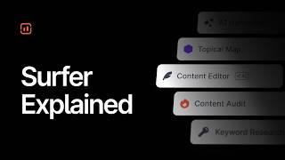 Surfer Explained – Your All in One SEO Content Optimization Platform