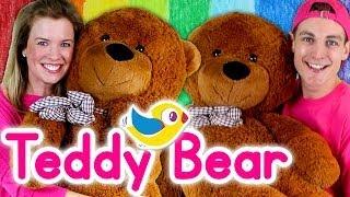 Teddy Bear, Teddy Bear, Turn Around - Kids Nursery Rhymes, with Marty Moose!