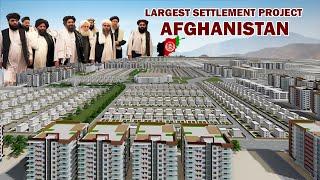 The beginning of the largest settlement project in Afghanistan