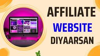 Wordpress Affiliate Website Diyaarsan | Free Domain | Free Hosting |