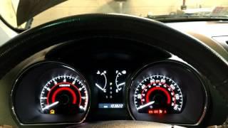 How to reset a maintenance light on a 2009 Toyota Highlander