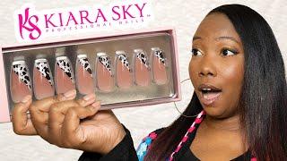 I Wore Press On Nails for a Week - Kiara Sky