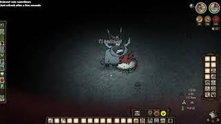 Fighting the Eye of Terror on a Beefalo (DST)