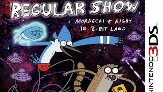 Regular Show Mordecai and Rigby in 8Bit Land Gameplay (Nintendo 3DS) [60 FPS] [1080p]