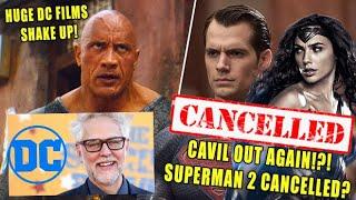HUGE DC SHAKE UP! Cavill Superman Out AGAIN?! Wonder Woman 3 CANCELLED?! AQUAMAN OUT? - ANGRY RANT