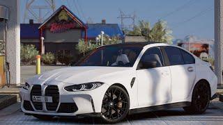 Uber BMW ///M3 Competition G80 Berline 2022 - NVE GTA 5