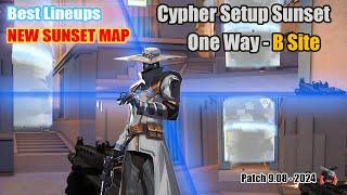 Cypher setup Sunset - Cypher One Way Setup | New Update 9.08 Sunset B Site