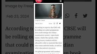 The Truth About CBSE Open Book Exam  Must Watch! #youtubeshorts #shortsviral #expkernel