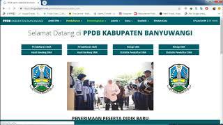 cara daftar ppdb Online 2019