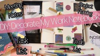 Plan with Me | How to Organize your Notebook | How to Organize your Work Life