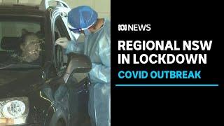 Regional NSW wakes up to first day in lockdown as stay-at-home orders come into effect | ABC News