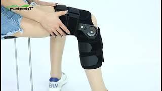 Adjustable Medical Knee Brace Postoperative Orthosis Knee Joint Support Ligament Sport Injury Orthop