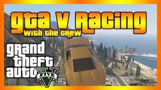 GTA 5 Online Races - Racing with The Crew (Kyr Speedy Too Soon, Gravediggers and More!)