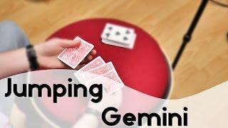 Jumping Gemini (Kartentrick Tutorial/Erklärung German/Deutsch)