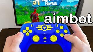 Every death my PS5 CONTROLLER gets more HACKS to CHEAT in Fortnite