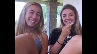 Two Italian Girls Smoking Cigarettes