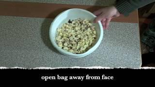 Silent Cooking - Microwave Popcorn - brought to you by Dick McJohnnson