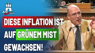 Inflation auf Rekordhoch: Grüne Klientelpolitik auf Kosten der Bürger – Dr. Alexander Wolf (AfD)