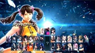 Tekken 1 to 7 All Character Select Screen (1994 - 2023)