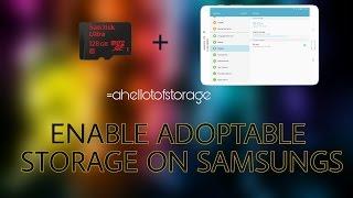 Enable adoptable storage on your Samsung Galaxy device!