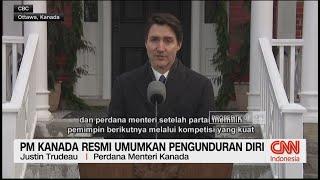 PM Kanada Justin Trudeau Resmi Umumkan Pengunduran Diri