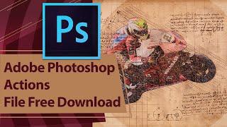 adobe Photoshop Oil Paint Action File Free Download Digital Paintng Free Action Download