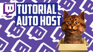 COMO DAR AUTO HOST NUM CANAL NA TWITCH TUTORIAL