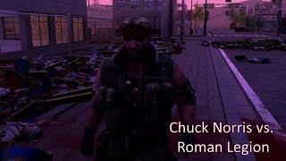 Epic Battle Simulator - Chuck Norris vs Roman Legion