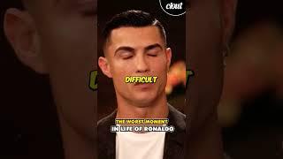 The Worst moment in the life of Cristiano Ronaldo | Clout News